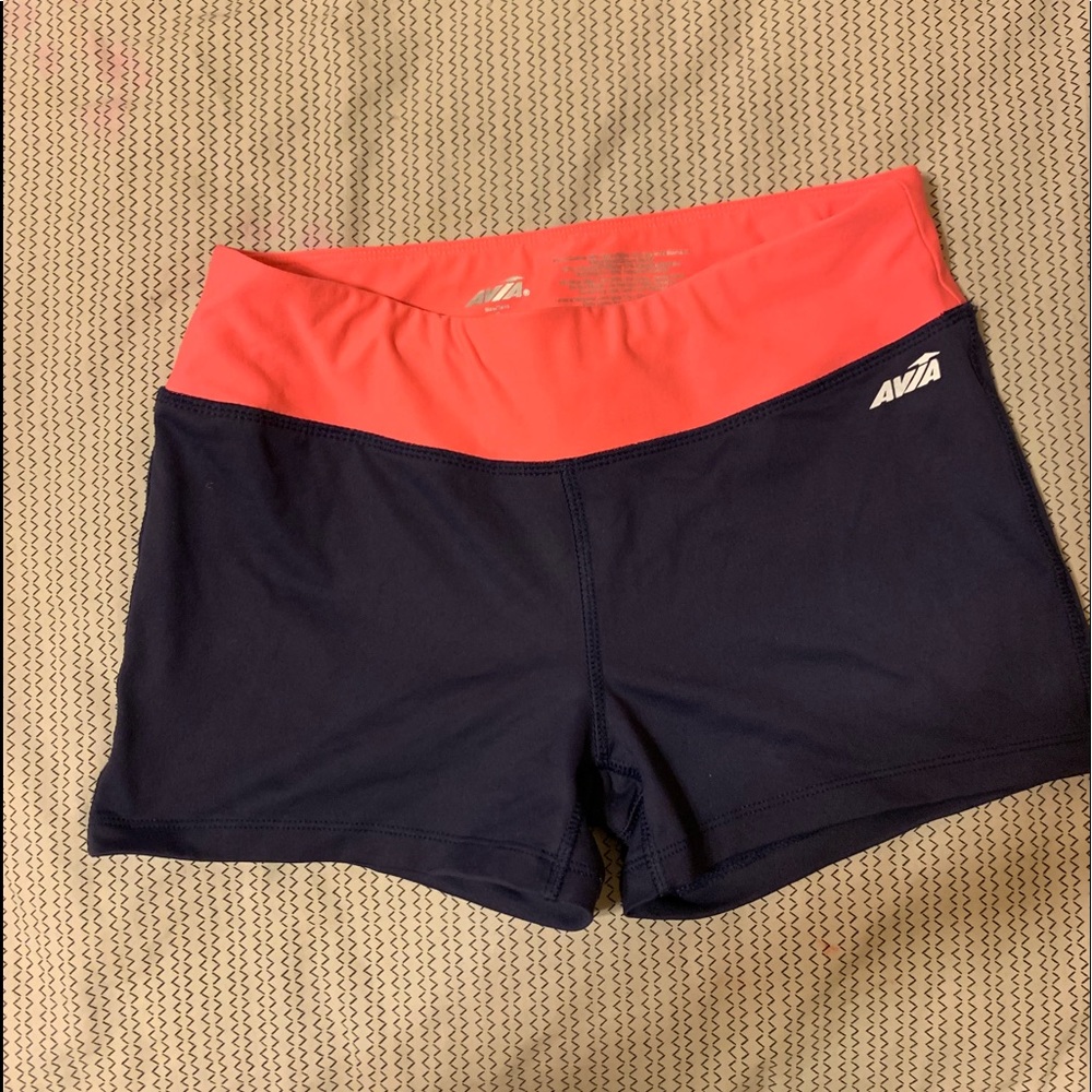 Navy blue & Pink spandex